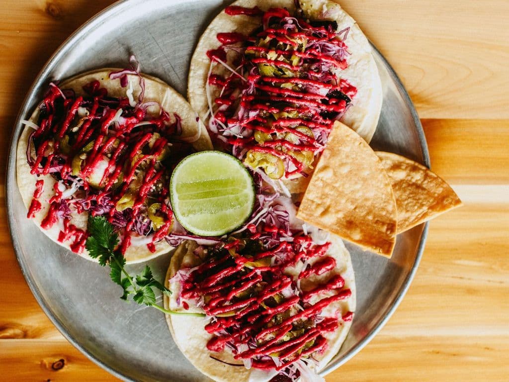 Vegan Beetroot Tacos (3 per order)