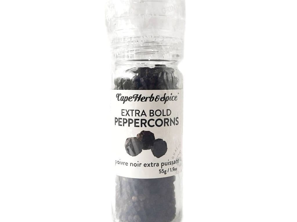 CAPE HERB & SPICE EXTRA BOLD PEPPERCORNS 55G