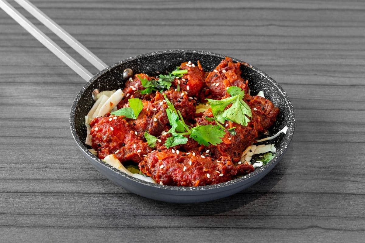 Schezwan Chicken Popcorn