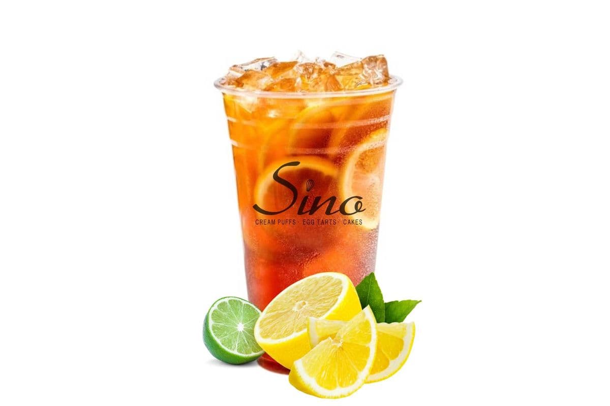 Iced Hong Kong Lemon Black Tea (20 oz)