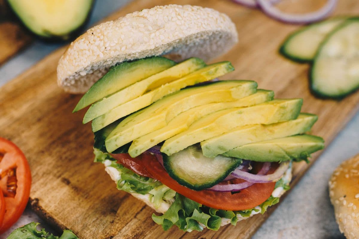 Avacado Veggie Sandwich