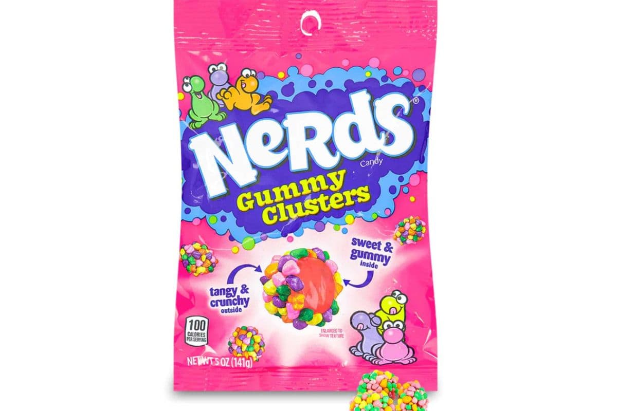 Nerds Gummy Clusters Rainbow (Pink) (141 g)