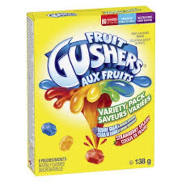 Gushers aux Fruit Original (138g) / Fruit Gushers Original (138g)