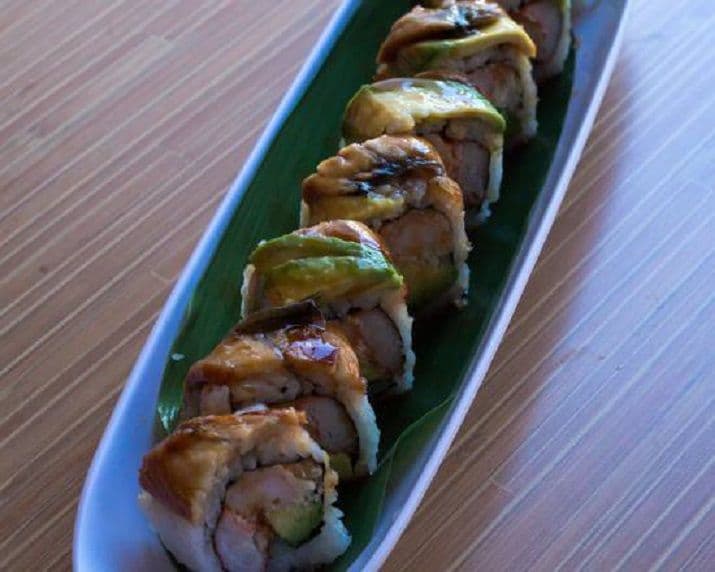 72. Black Dragon Roll (8 pcs)