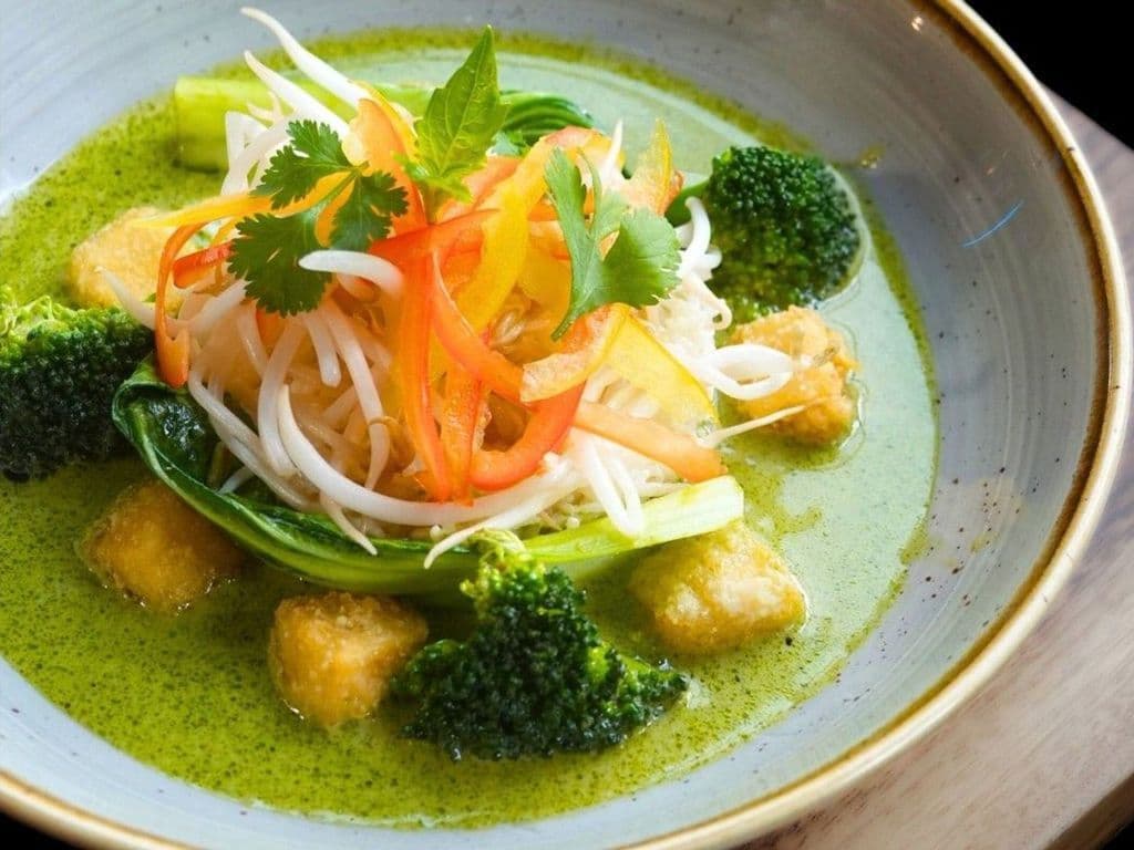 Tofu Green Thai Curry