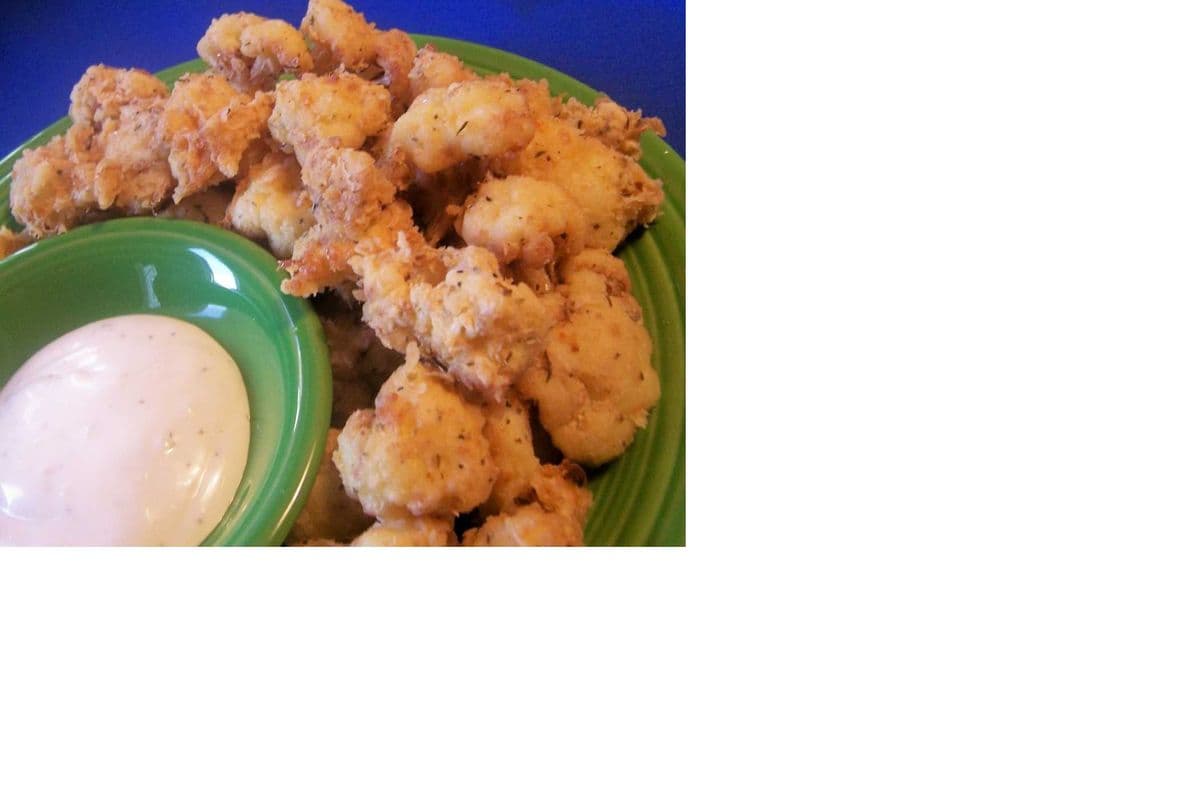 Deep Fried Cauliflower Bites