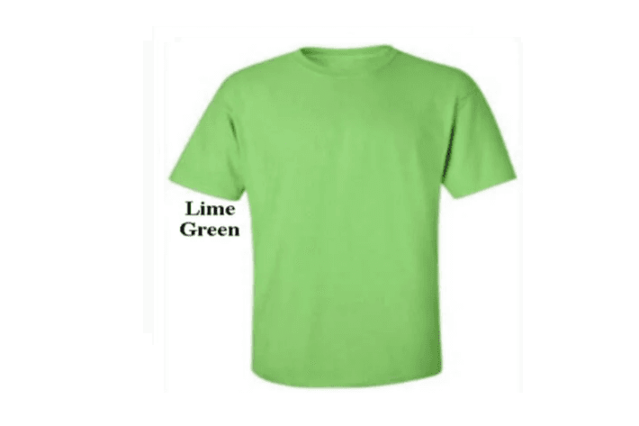 Cotton T-Shirt (Lime Green)