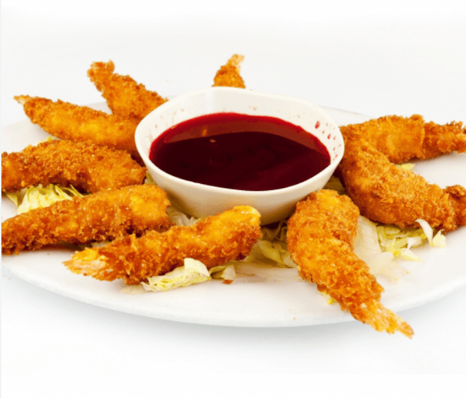 Deep-Fried Shrimp