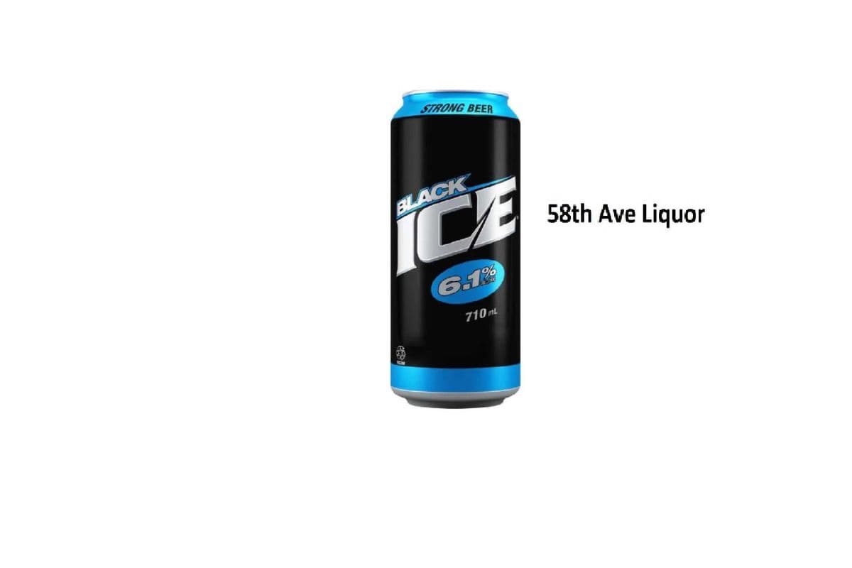 BLACK ICE STRONG BEER CAN (1 x 710ML)