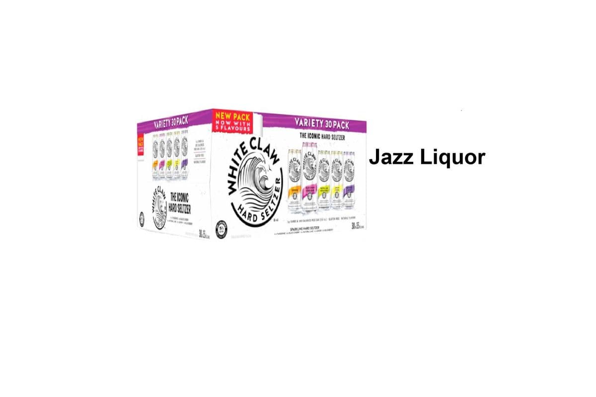 WHITE CLAW VARIETY 30 CANS (1 x 30×355ML )