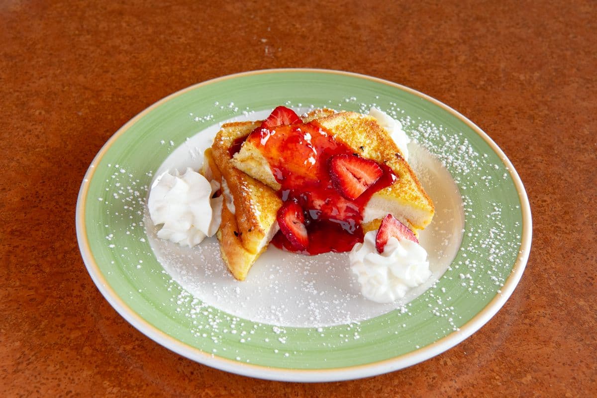 Blueberry or Strawberry Cheesecake French Toast