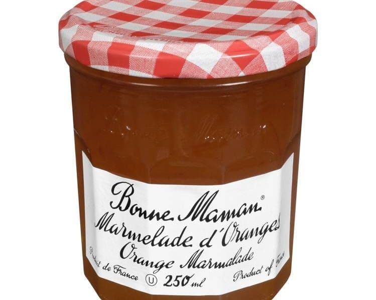 BONNE MAMAN'S ORANGE MARMALADE 250ML