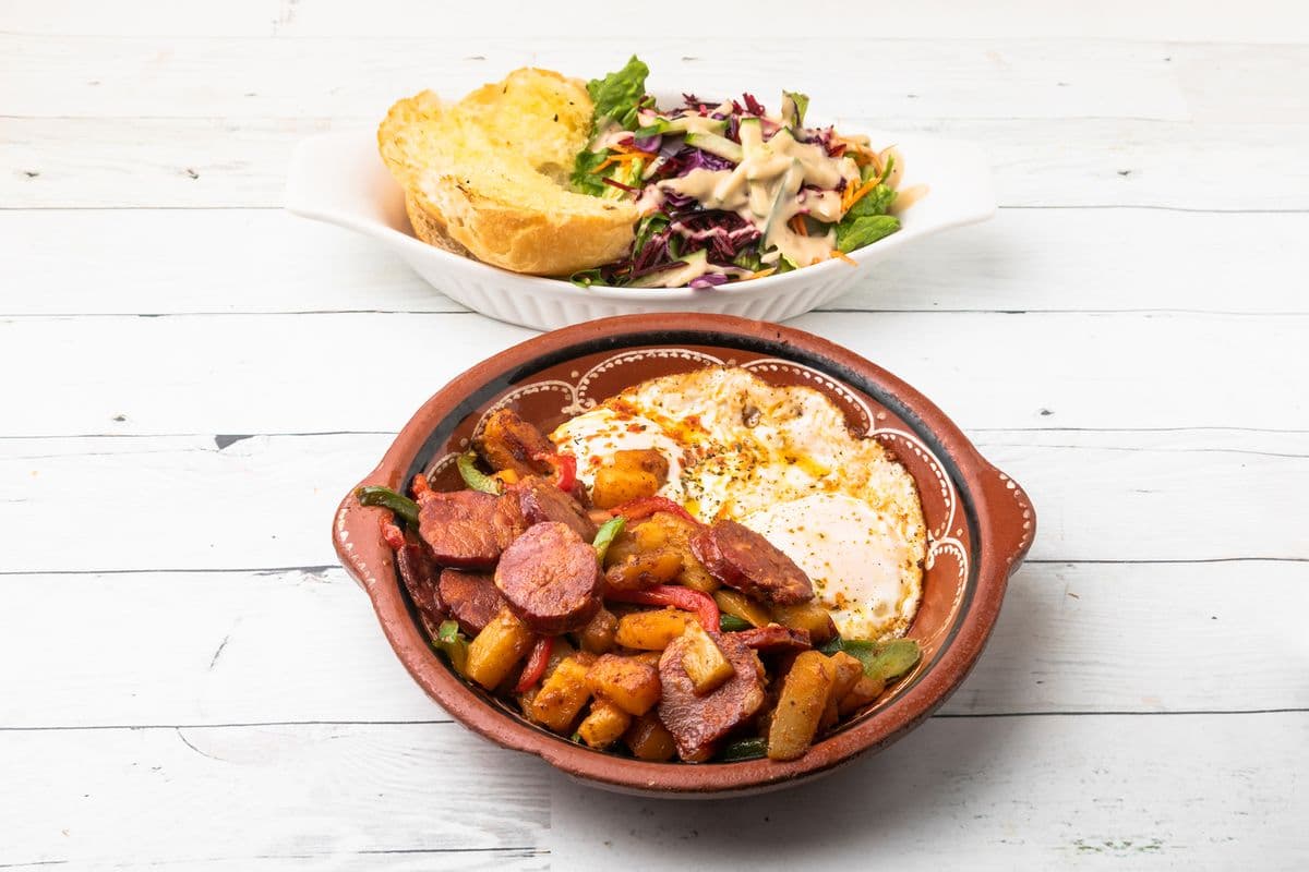 Déjeuner portugais chorizo / Portuguese Chorizo Breakfast