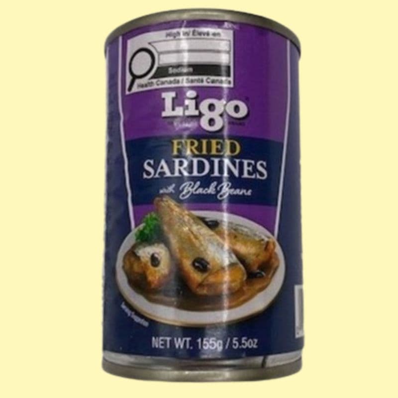 Tausi Fried Sardines, 155g - Ligo