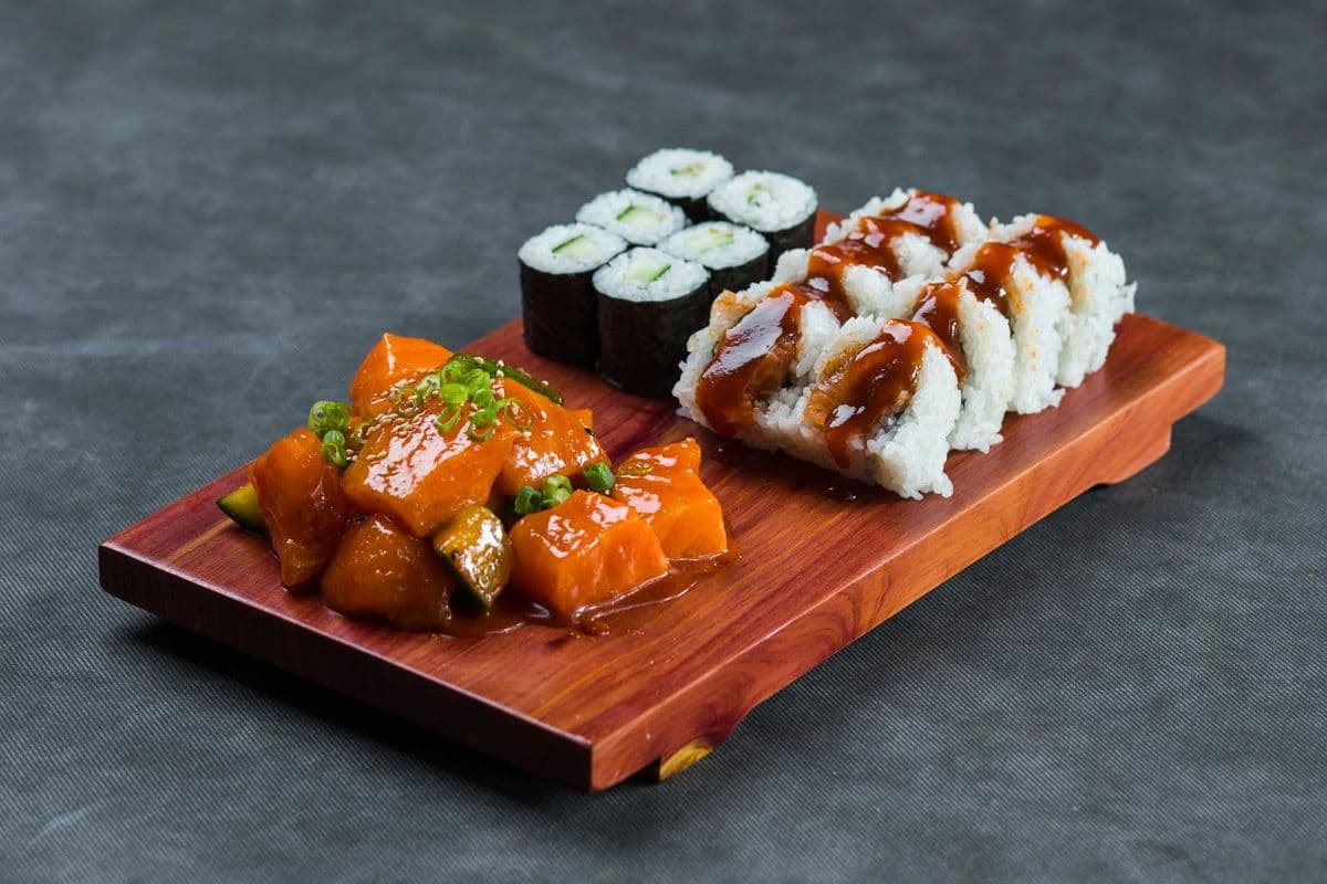 Spicy Salmon Combo