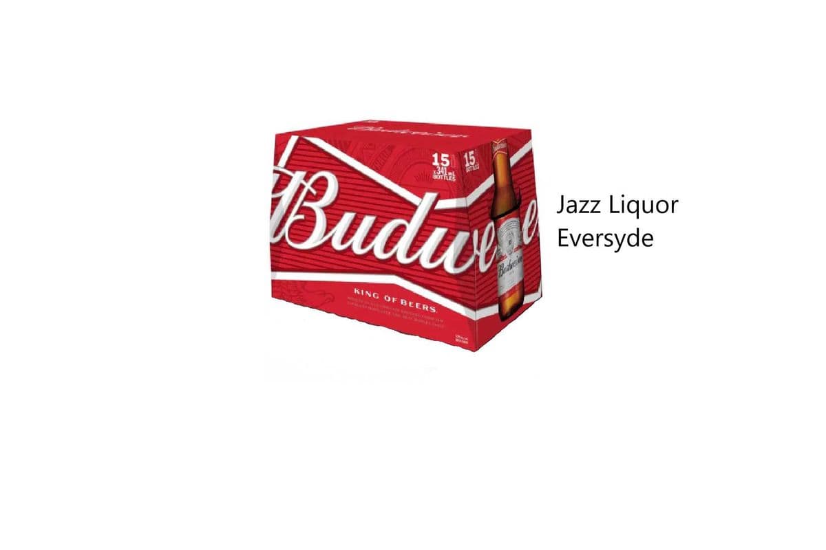BUDWEISER BOTTLES (1 x 15×341ML)