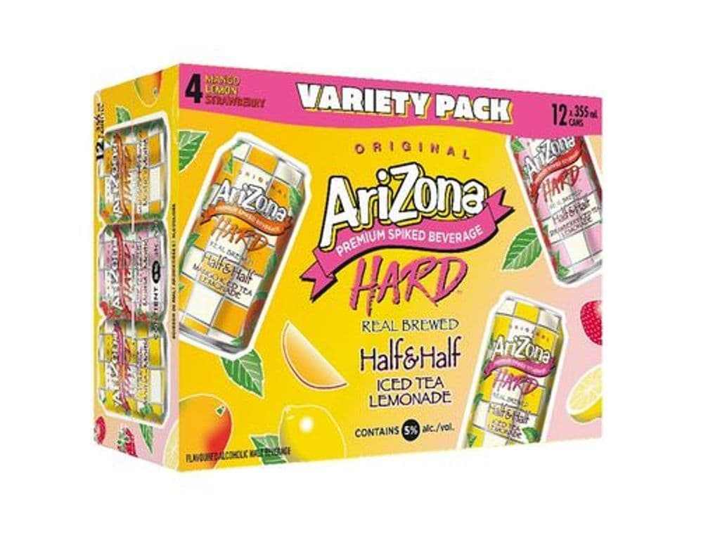 Arizona Half & Half Variety Pack 12x355ml