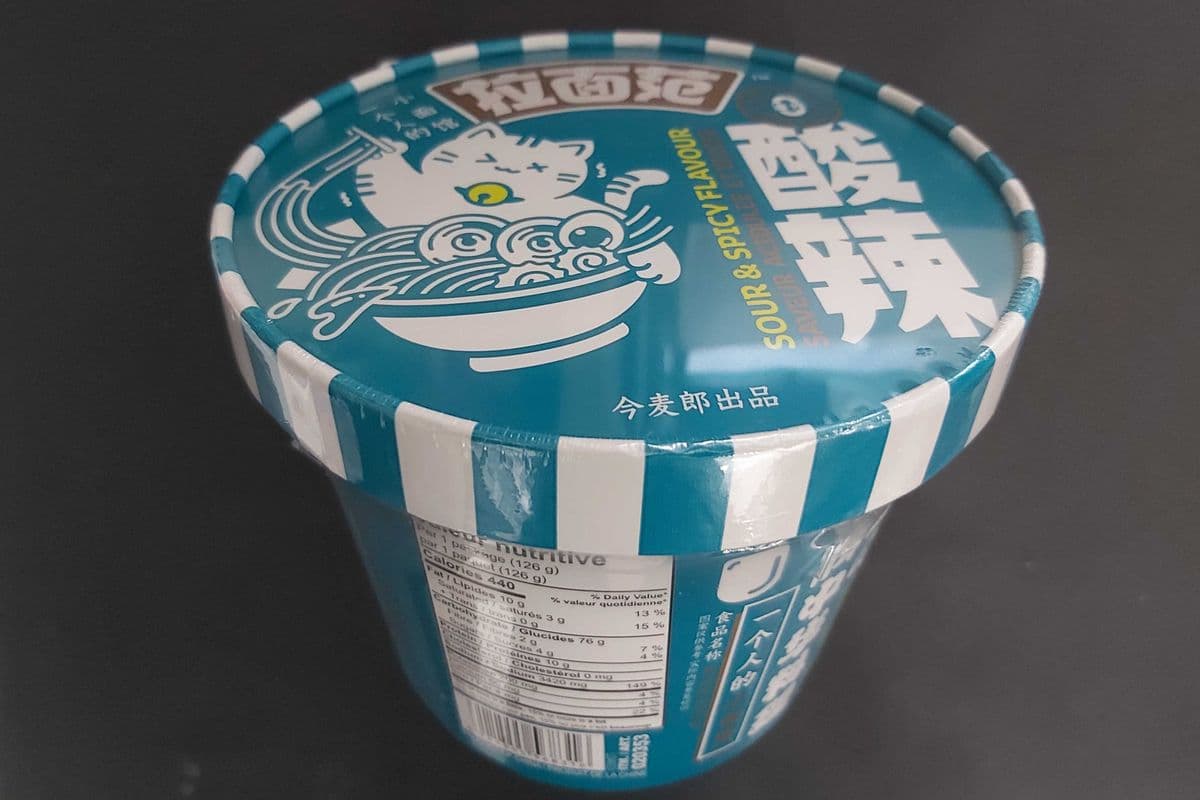 Lamianfan Nouilles Ramen Sure et épicé / Sour & Spicy Flavour (拉面范酸辣碗面)
