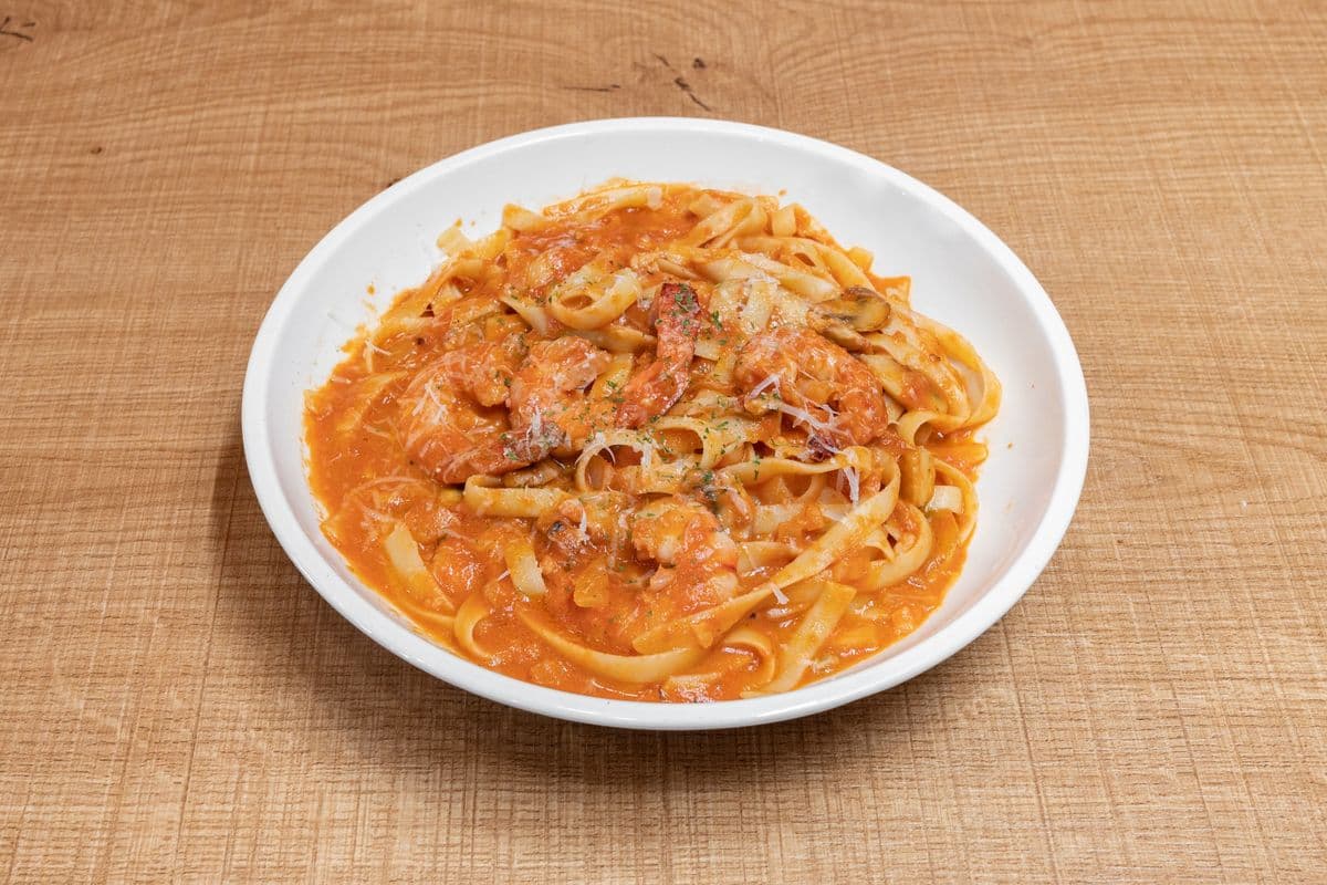 Fettuccine with Shrimp