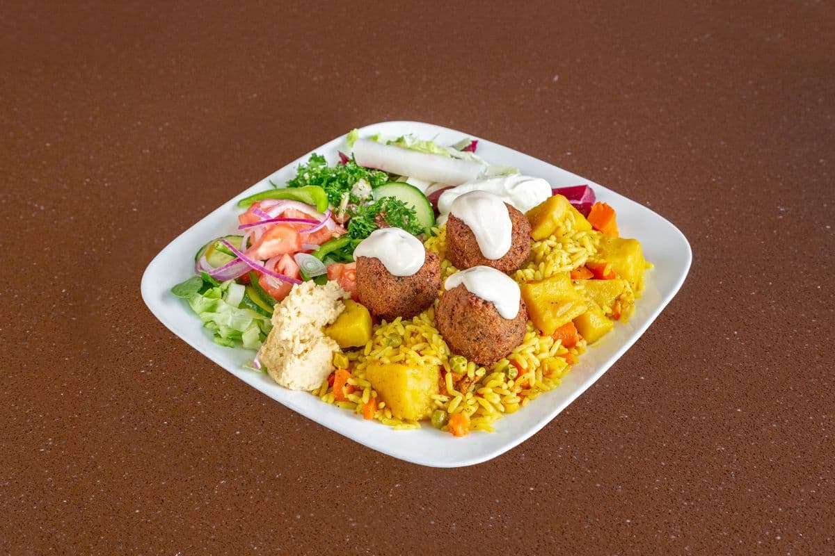 8. Falafel Plate