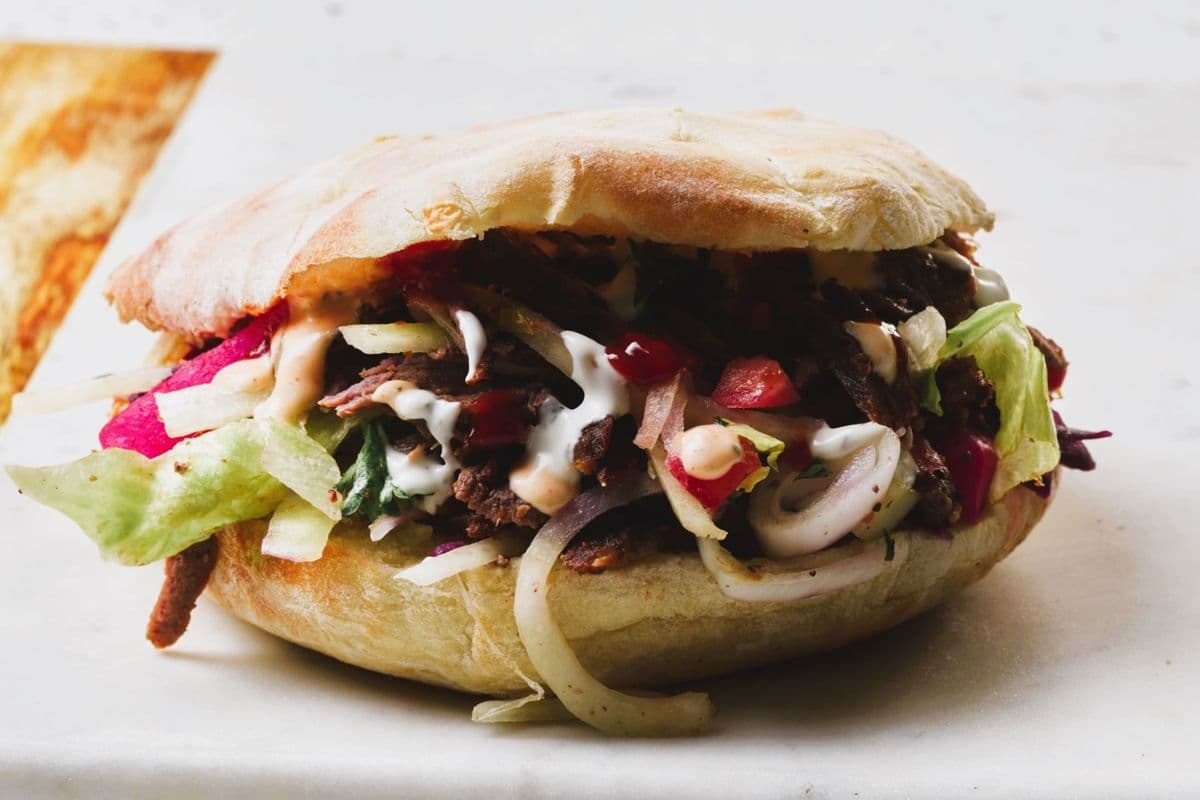 Beef Doner Sandwich