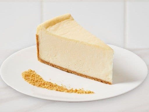 Tranche de Gâteau au Fromage Classique / Classic Cheesecake Slice
