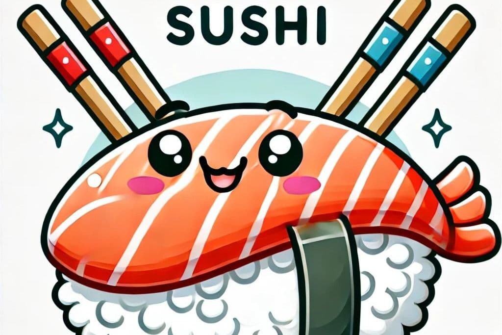 S15. Spicy Salmon Sushi (2 pcs)
