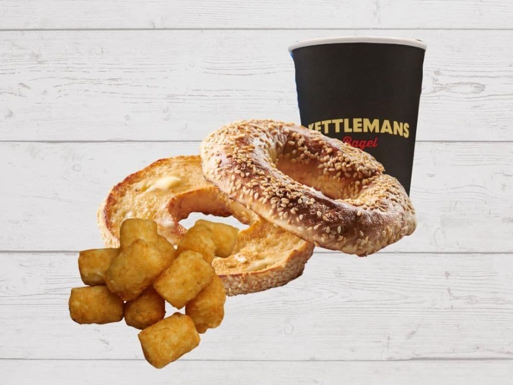 Combo bagel et beurre