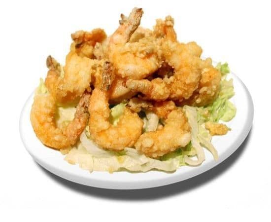 52. Crevettes à l'ail dans riz / Garlic Shrimps in rice / 蒜蓉虾