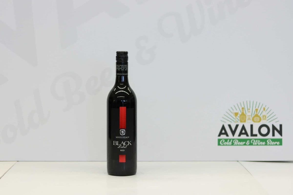 McGuigan Black Label Red 750ml Bottle (1 x 750ml)