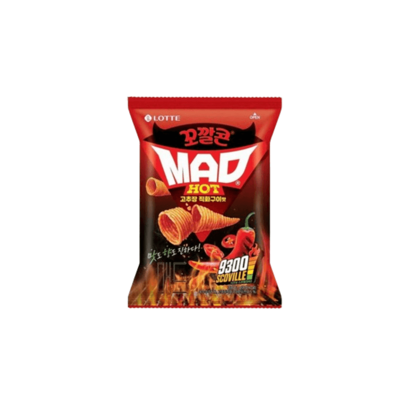 Lotte Mad Hot 9300 Scoville Chips - South Korea (67g)