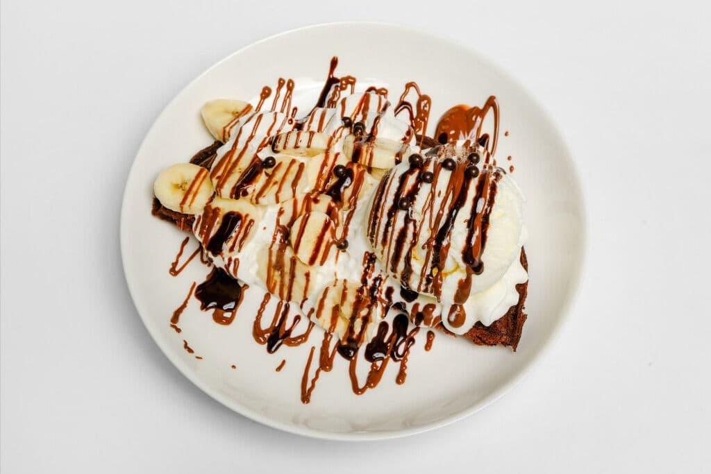 Best Ever Banana Nutella Waffle
