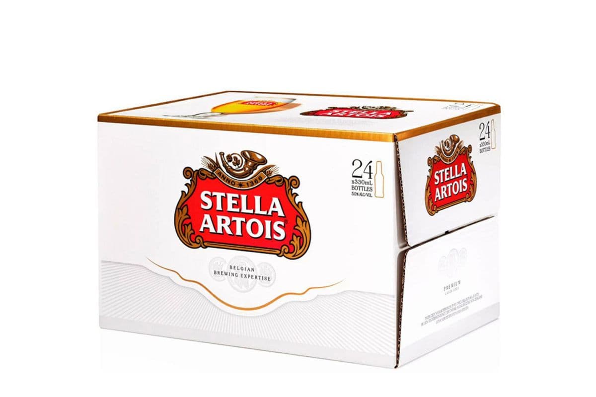 Stella Artois (28 Bottles) (28 x 330mL Bottles)