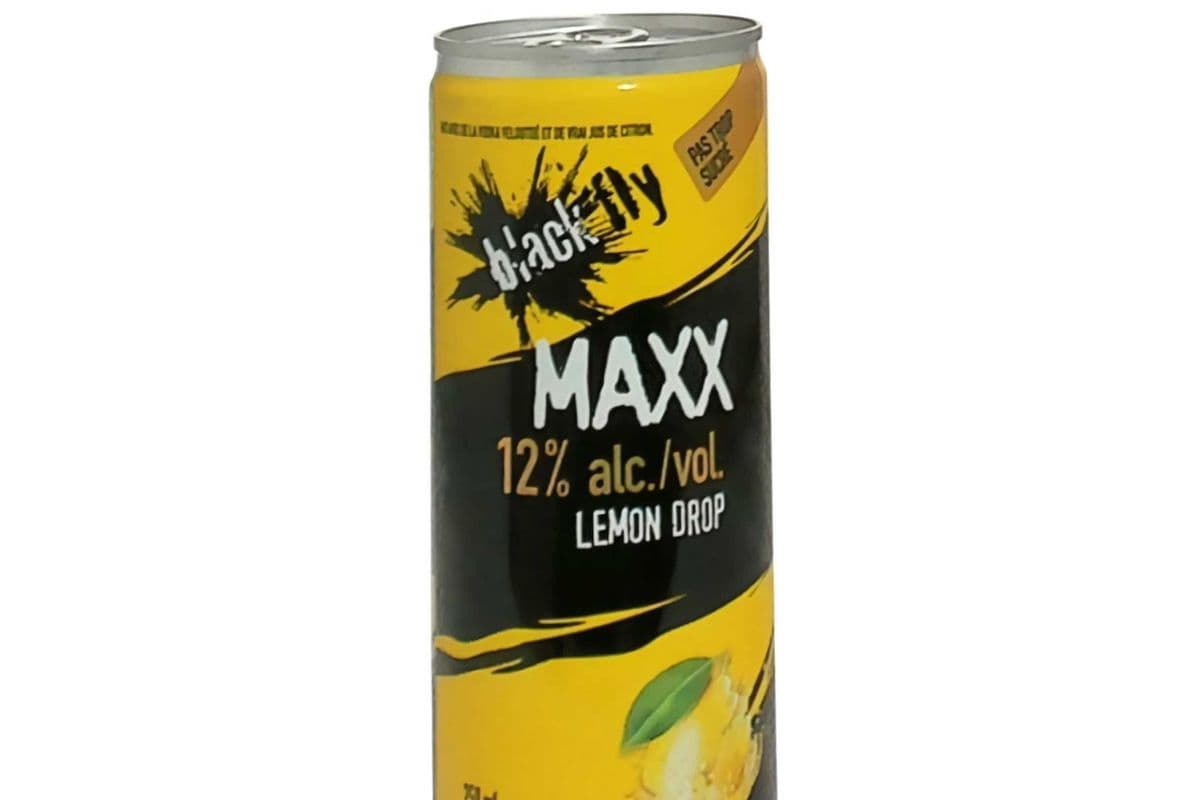 BLACK FLY MAXX LEMON-250ML (1 x 250 ML)