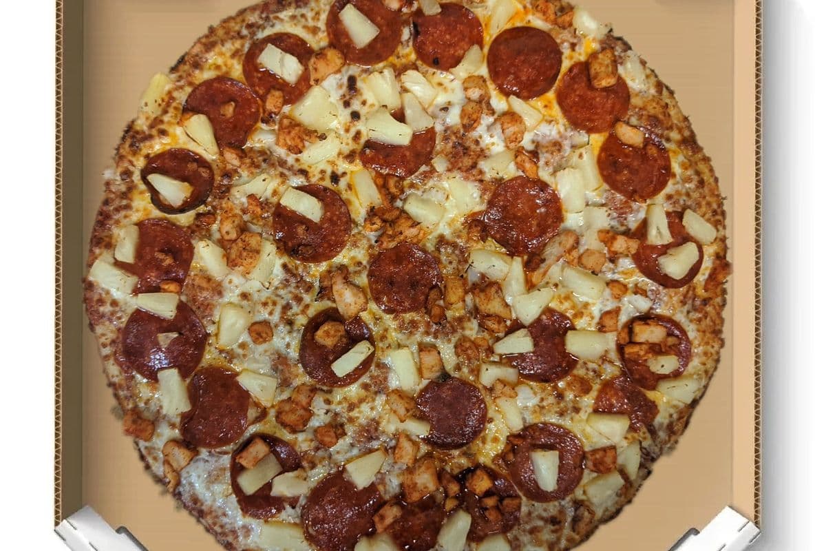 Large Tropical Tandoori Pizza
