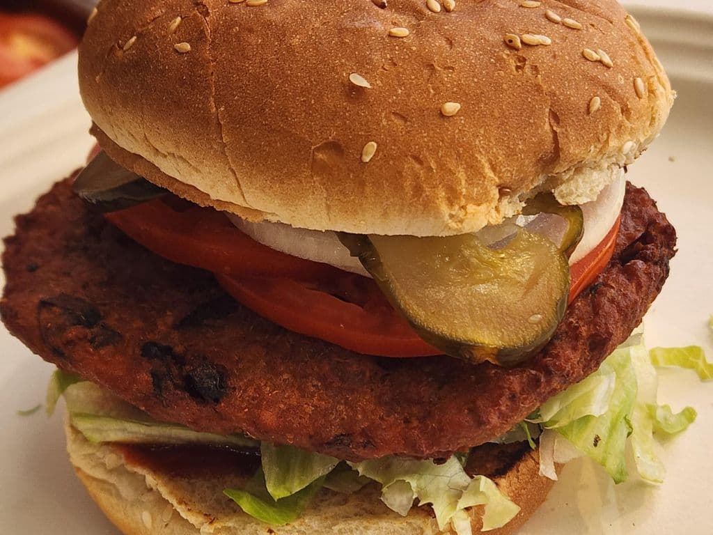New Premium Vegan Burger