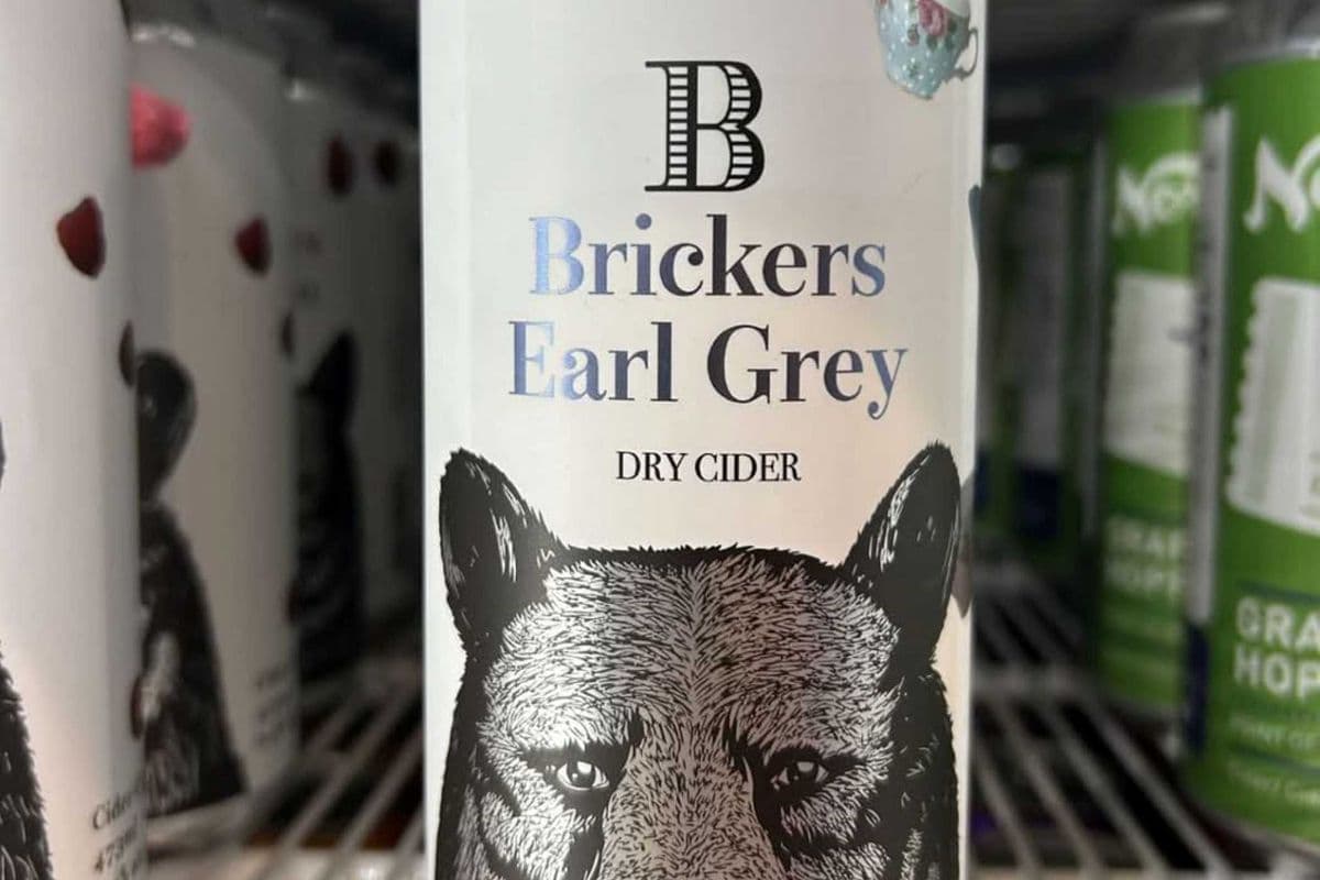 Brickers Earl Grey Dry Cider 1x473ml (1 x 473 ml)