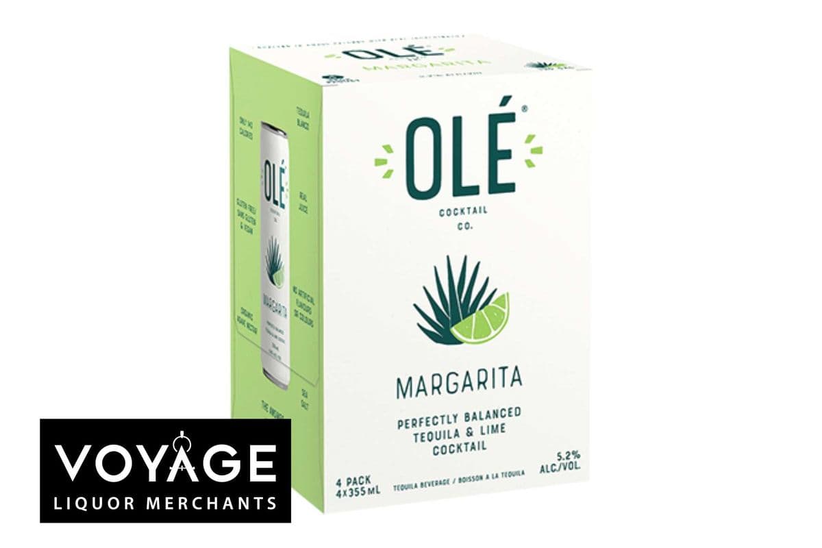 Ole Cocktail Co. Margarita (4 x 355 ml)