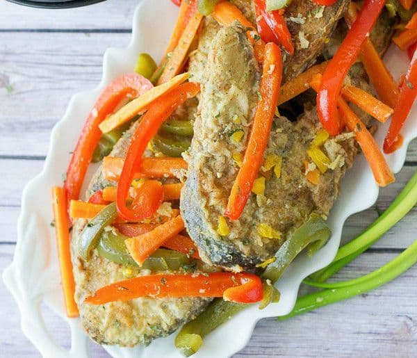 Coconut Steamed King Fish