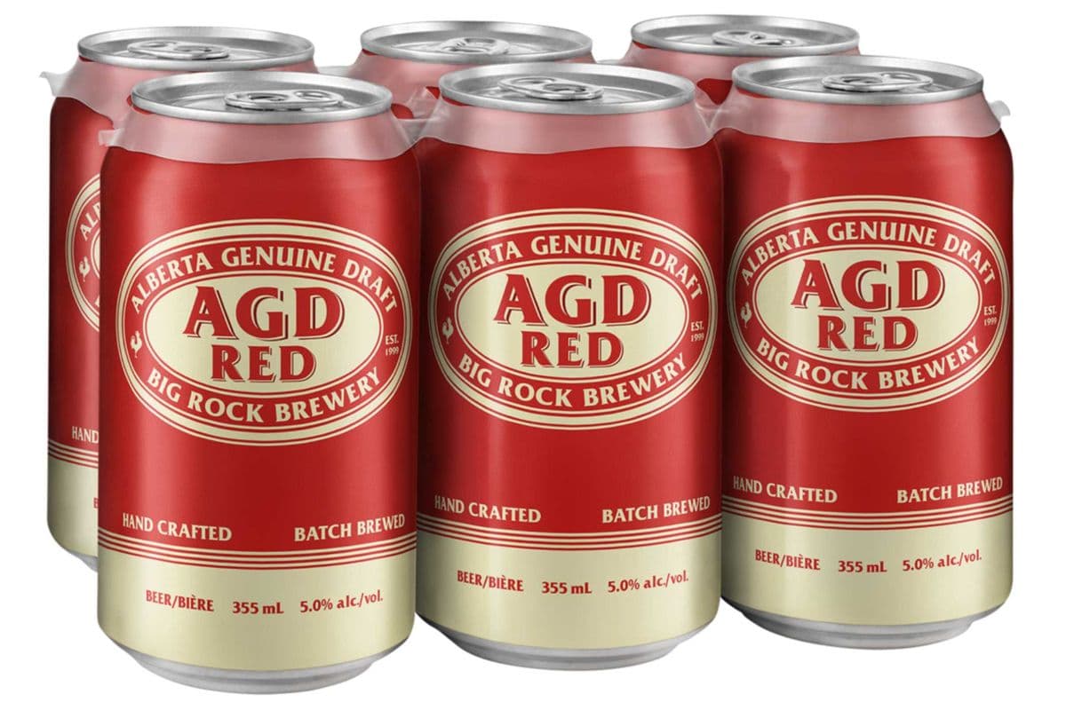 AGD (Alberta Genuine Draft) (6 Cans) (6 x 355 ml)
