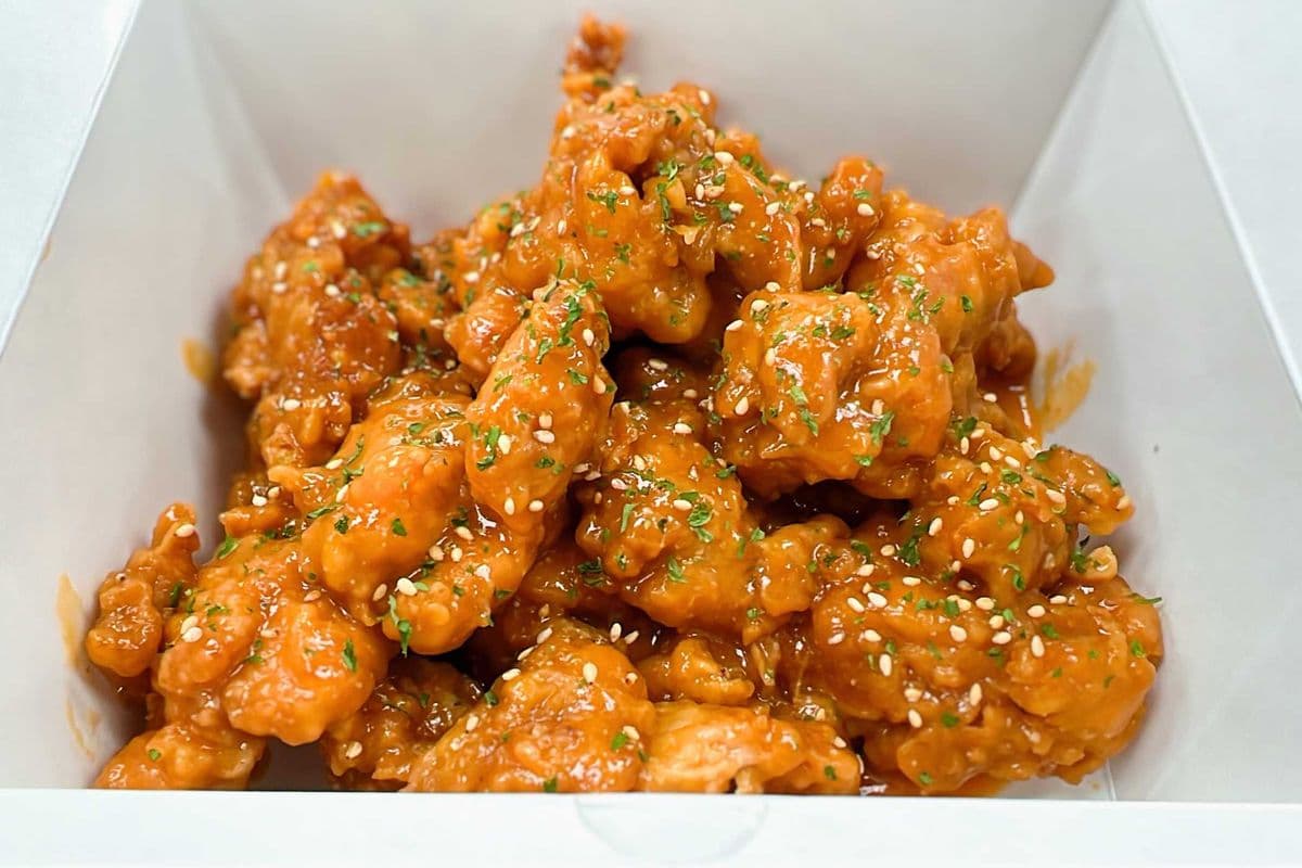Spicy-Sweet Miso Fried Chicken