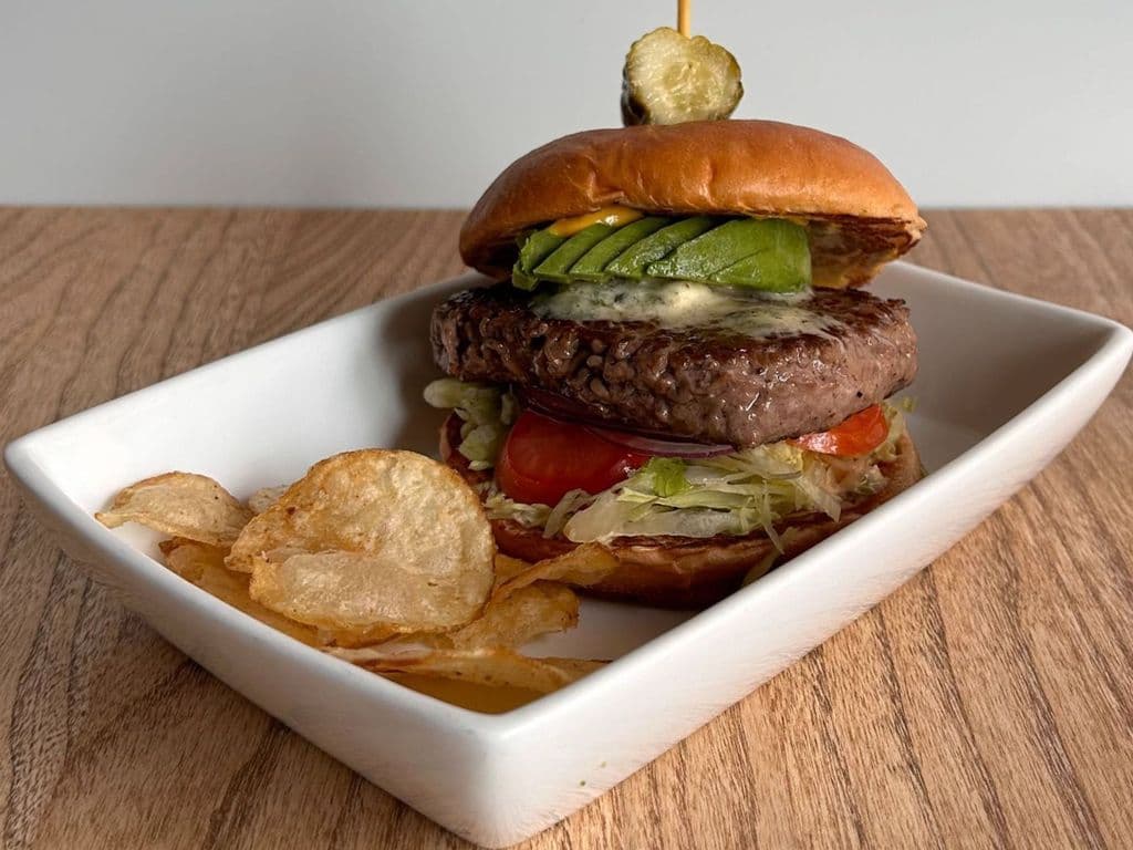 Blue Cheese + Avocado Burger - OO