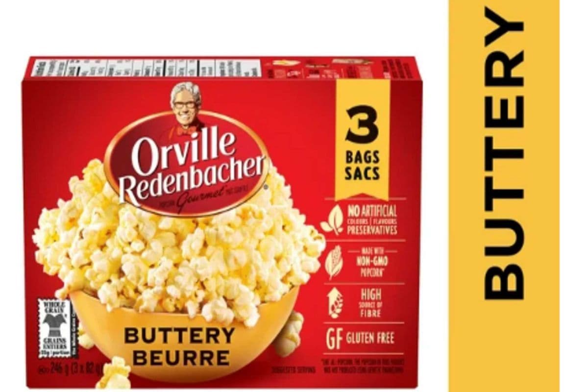 Orville Redenbacher Microwave Popcorn Buttery 3 bags