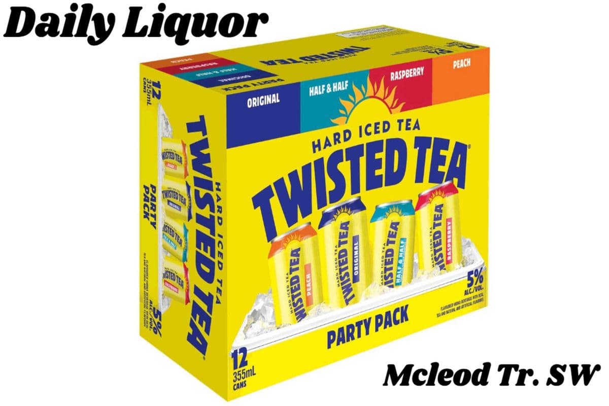 TWISTED TEA HARD ICED TEA PARTY PACK 12PKC (1 x 12*355ML)