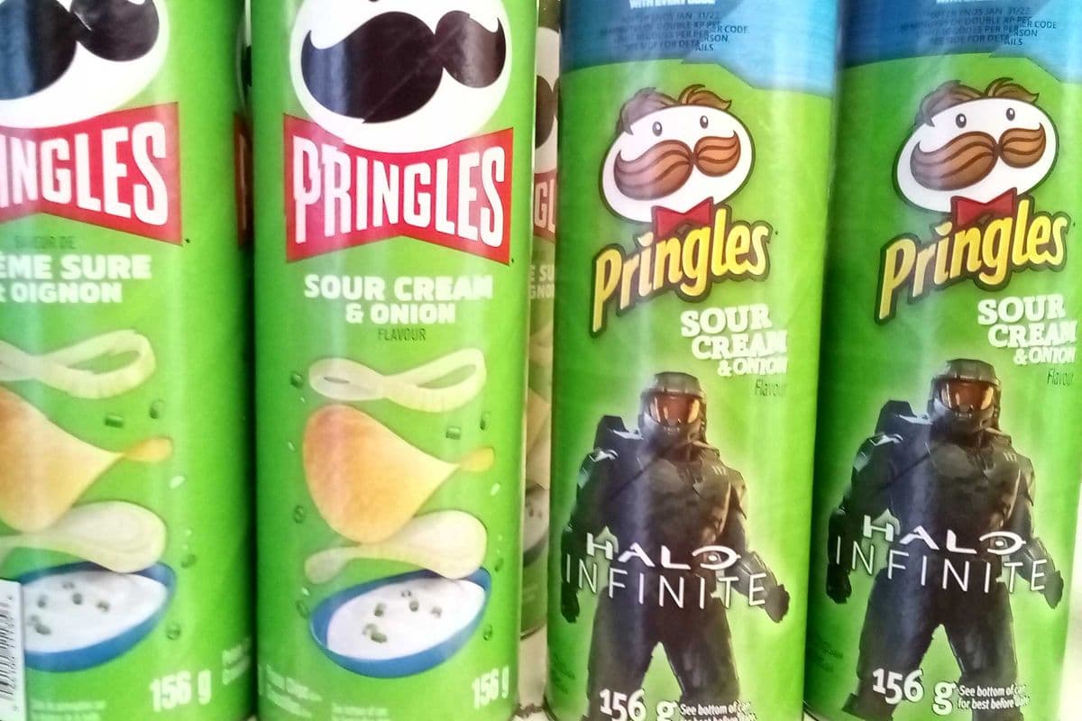 Pringles sour cream and onion (156 g)