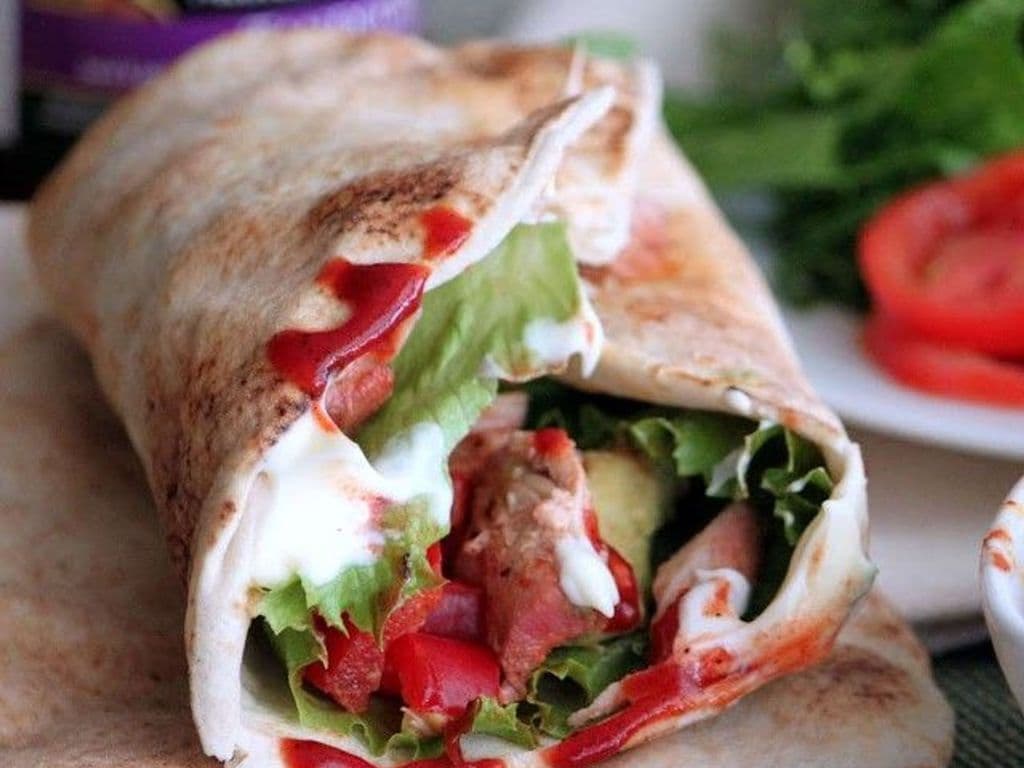 Tandoori Chicken Wrap