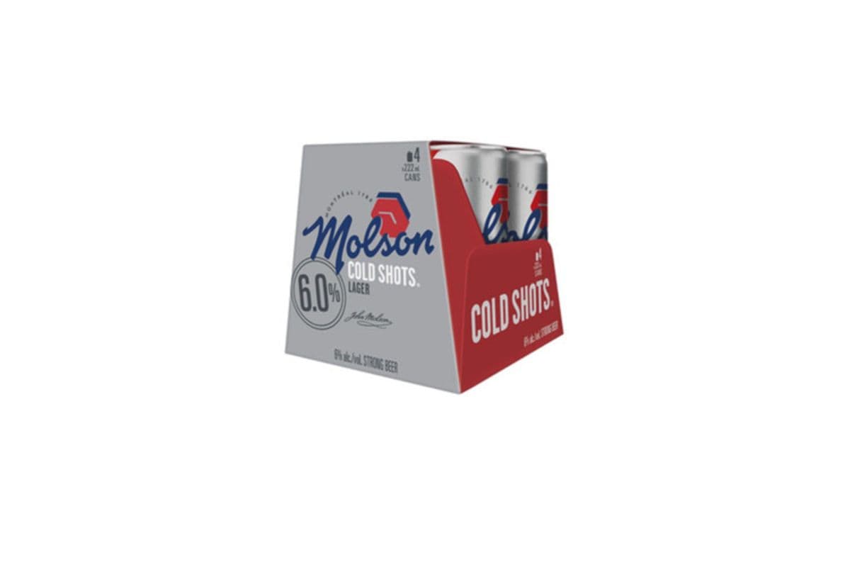 Molson Coldshot 4x222ml (4 x 222 ml)