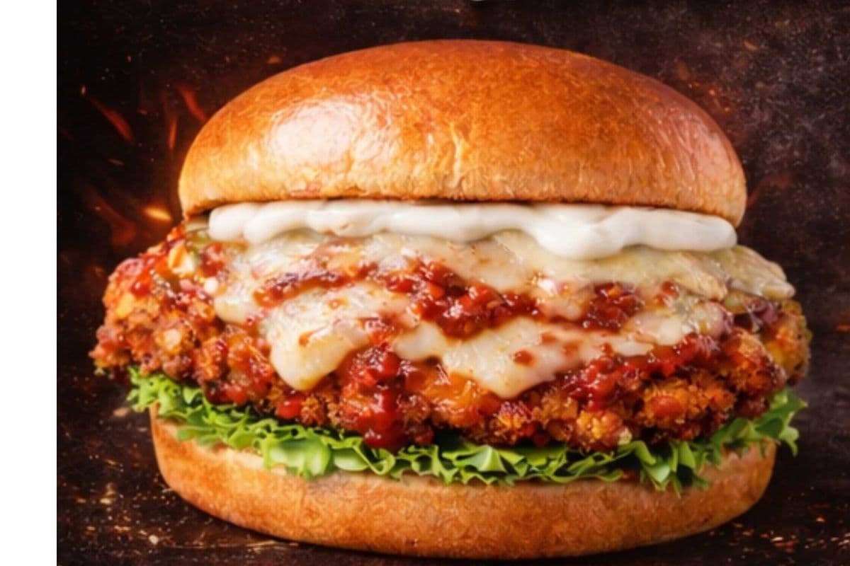 Chicken Parm on Brioche