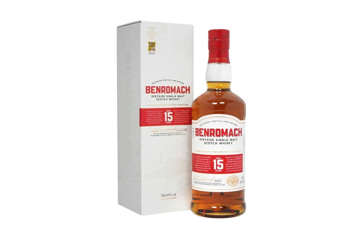 Benromach 15 YR *Speyside Single Malt Scotch Whisky* (1 x 700ML)