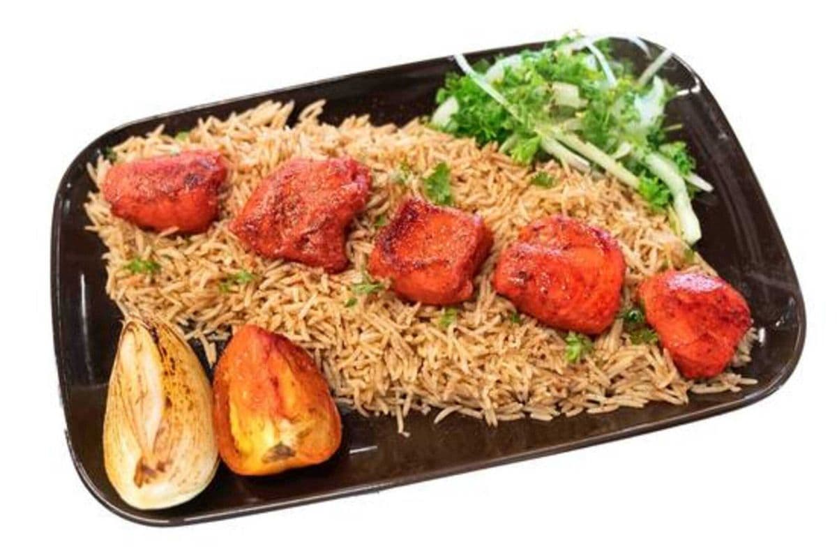 Tandoori Shish On Rice/Fries
